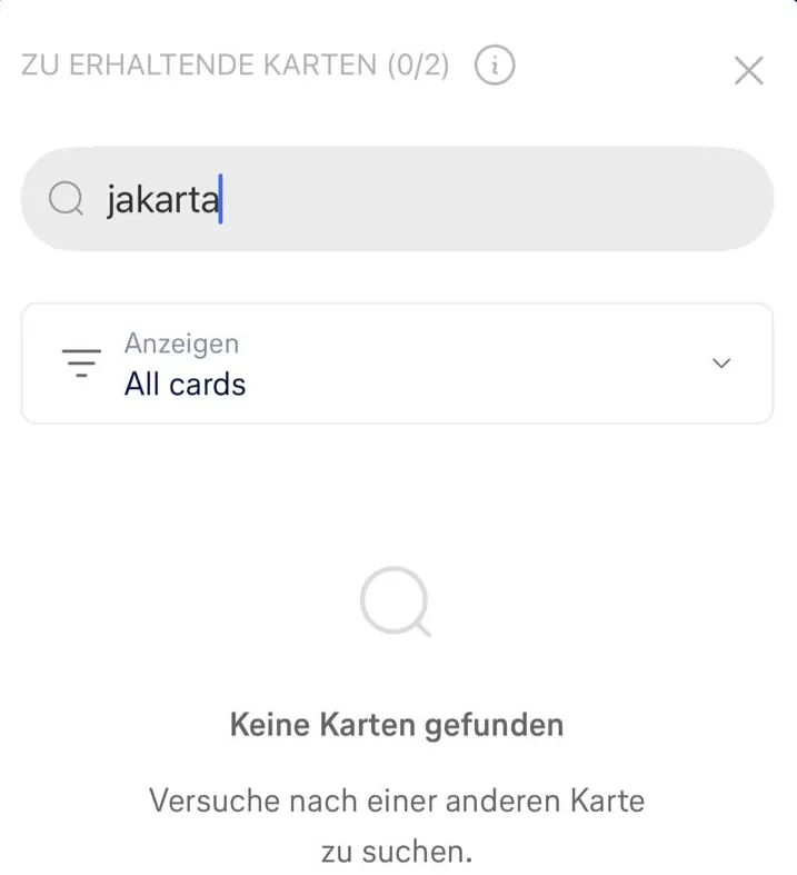 Jakarta in der Marktplatzsuche