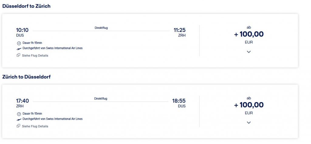 Swiss Sense Upgrade