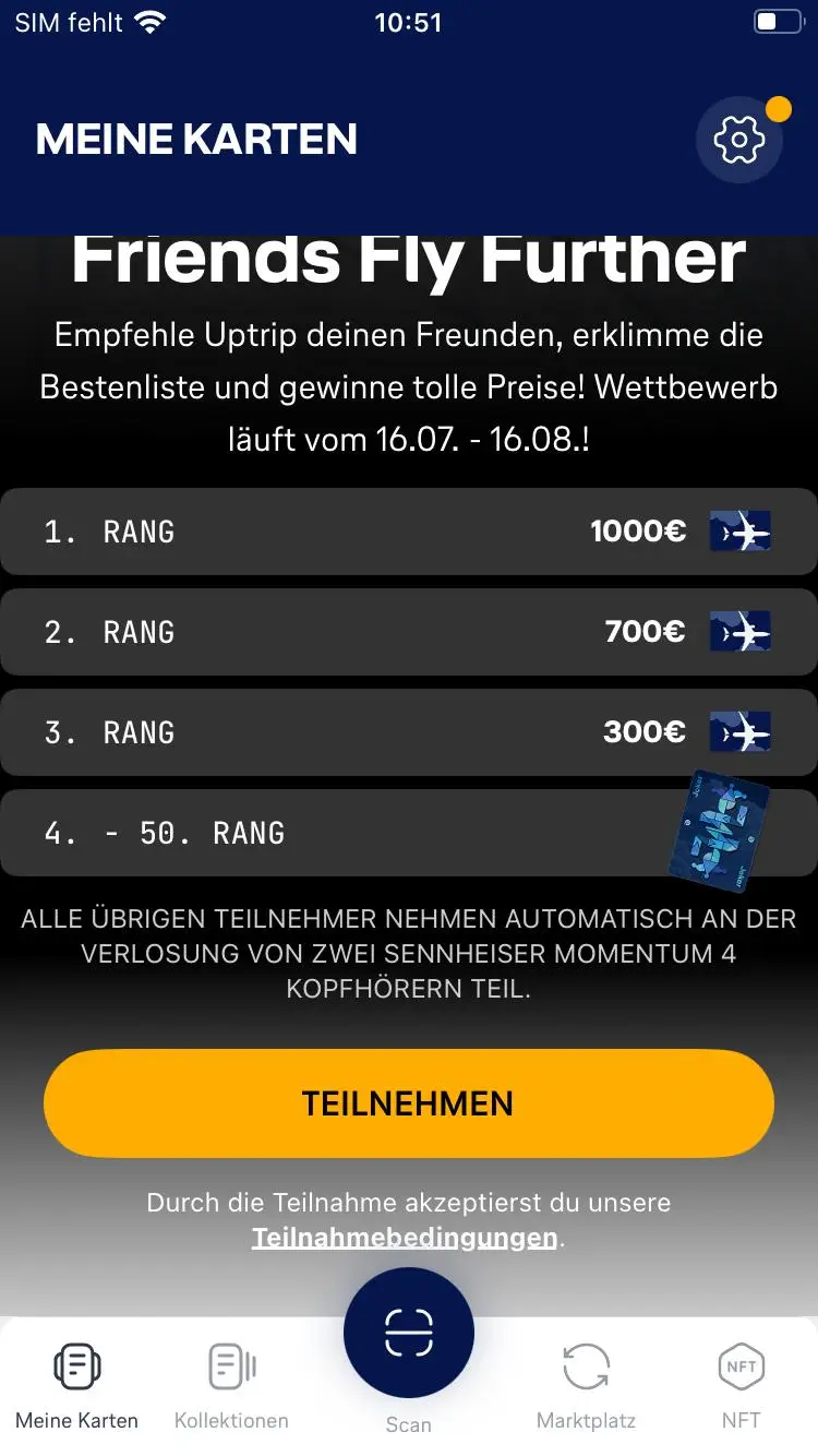 Miles & More Gewinnspiel