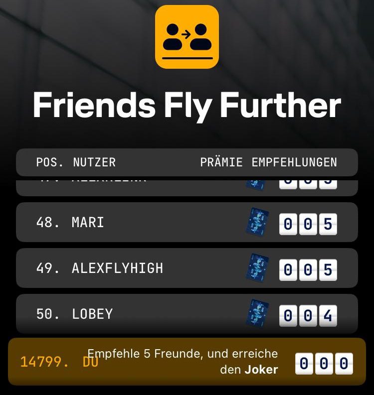 Uptrip Freunde werben Freunde Gewinnspiel
