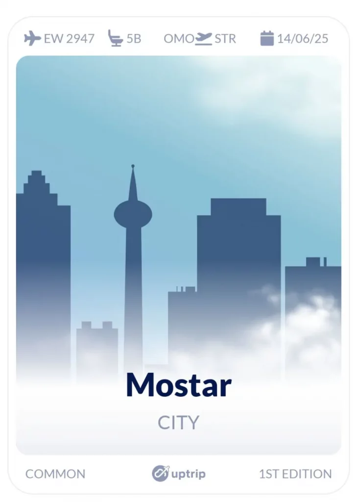 Uptrip Karte Mostar