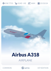 Uptrip NFT EW A318
