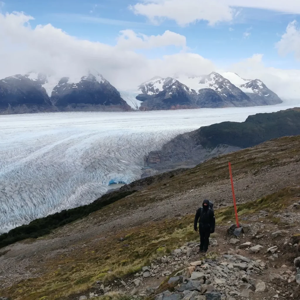 View on Grey Glacier