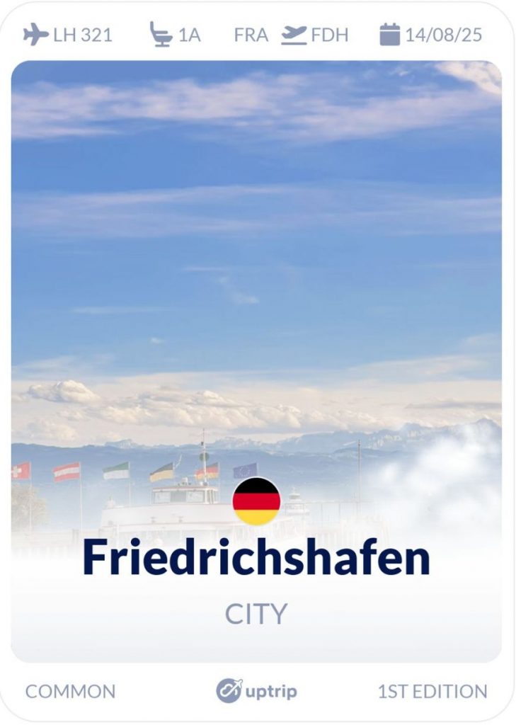 Friedrichshafen Uptrip Karte