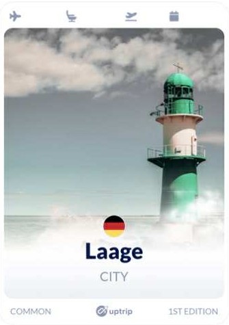 Laage Uptrip Karte