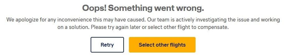 Miles & More error flight compensation