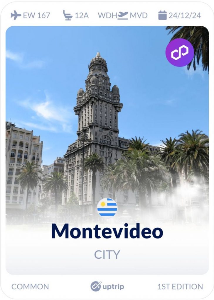Montevideo Uptrip Karte