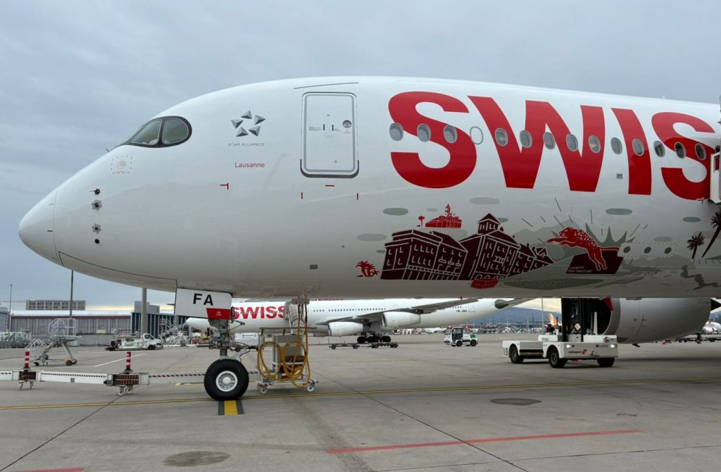 A350 Lausanne Seitenansicht