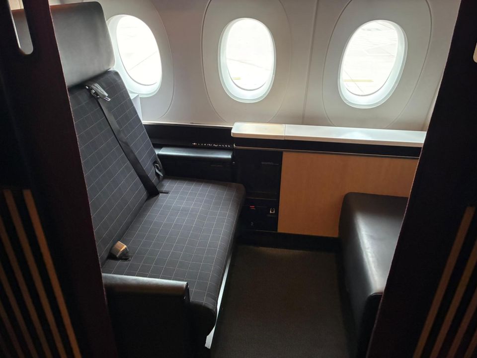 Swiss Sense First Class im A350