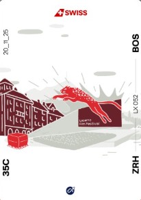 Swiss Wanderlust Karte